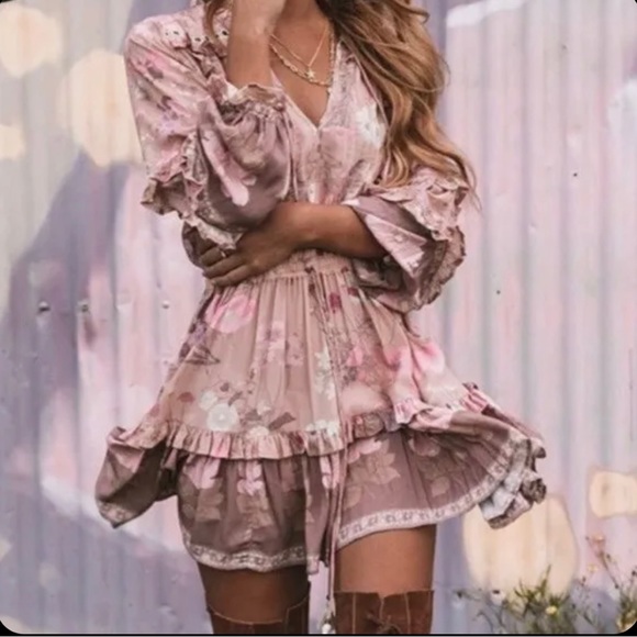 Pink Festival Dress - Picture 2 of 4